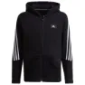 adidas Fi Reißverschlusspullover, Black / white, 5-6Y