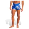 Semi lucid blue / white