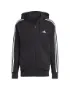 adidas Herren Kapuzenjacke Essentials French Terry 3-Streifen
