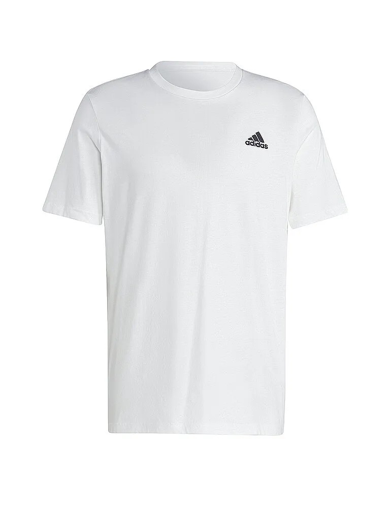 adidas Herren T-Shirt Essentials Single Jersey Embroidered Small Logo
