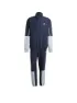 adidas Herren Trainingsanzug Colorblock 3S, Dunkelblau