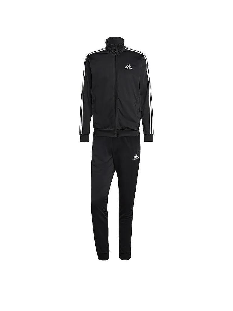 adidas Herren Trainingsanzug Sportswear Basic 3-Streifen Tricot