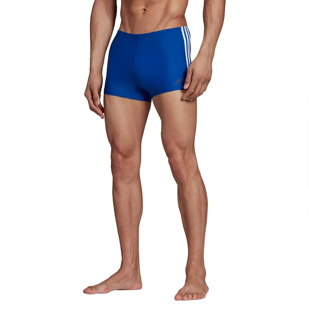 adidas Infinitex Fitness 3 Stripes Badehose Boxer, Collegiate royal / white adidas Infinitex Fitness 3 Stripes Badehose Boxer, Collegiate royal / white