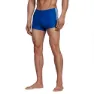 adidas Infinitex Fitness 3 Stripes Badehose Boxer, Collegiate royal / white