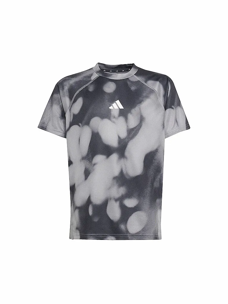 adidas Jungen Fitnessshirt Allover-Grafik adidas Jungen Fitnessshirt Allover-Grafik