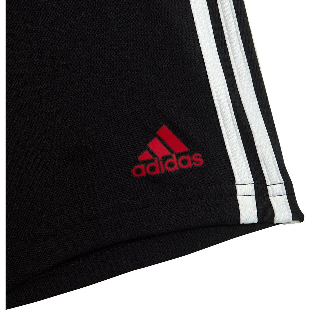 adidas Lin Co Set, Top:white / better scarlet bottom:black, 3-6MON