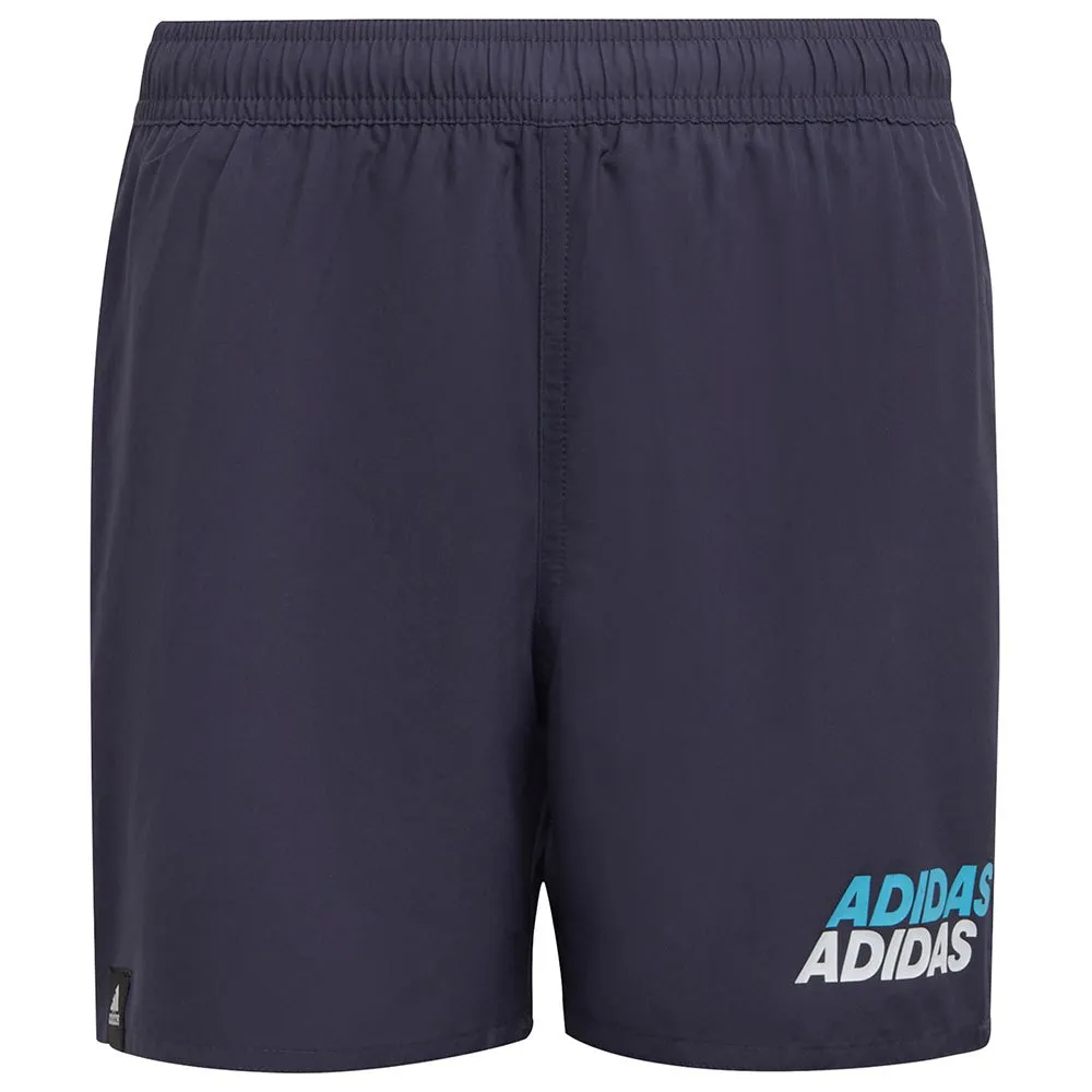 adidas Linear Badeshorts male, Shadow navy / sky rush, 15-16Y