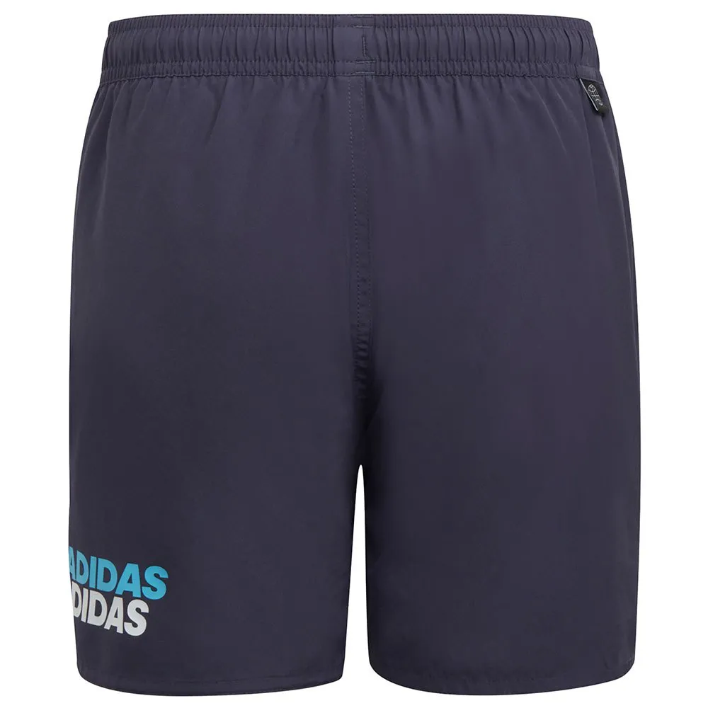 adidas Linear Badeshorts male, Shadow navy / sky rush, 15-16Y