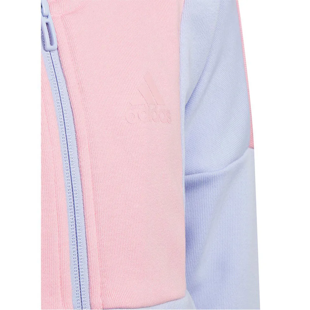 adidas Lk Bos Kn Kapuzenpullover, Violet tone / light pink, 12-24MON adidas Lk Bos Kn Kapuzenpullover, Violet tone / light pink, 12-24MON