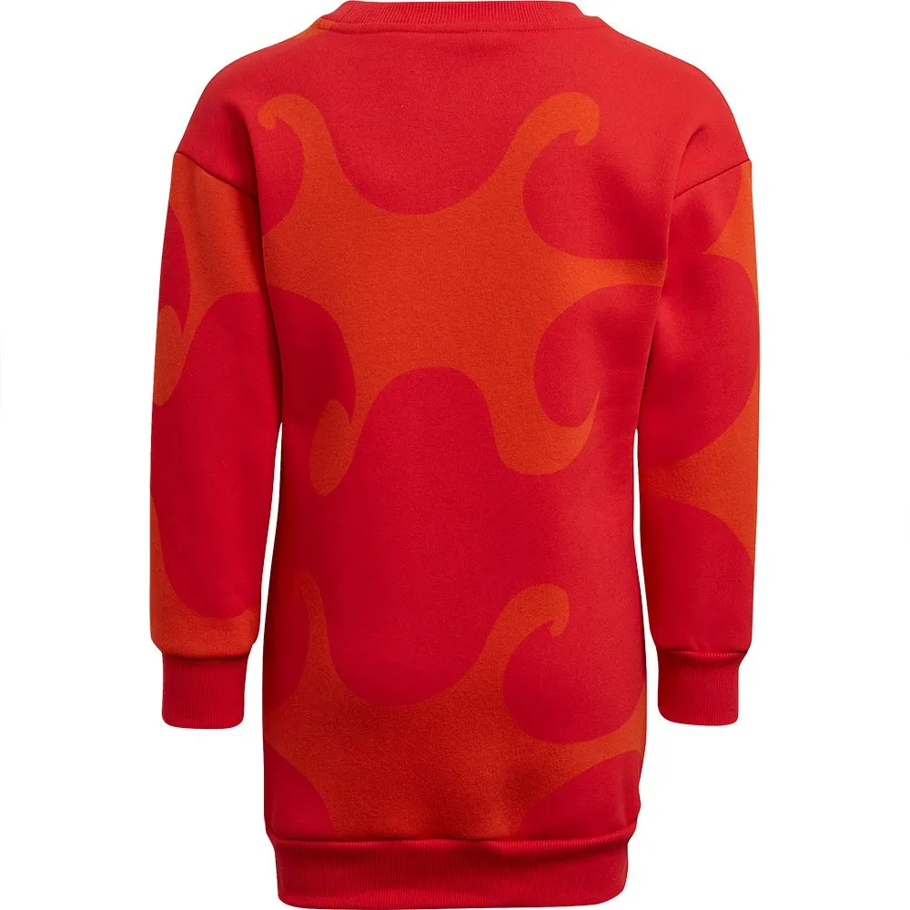 adidas Lk Marimekko Long Sleeve Set Langarm-set, Orange, 3-4Y adidas Lk Marimekko Long Sleeve Set Langarm-set, Orange, 3-4Y