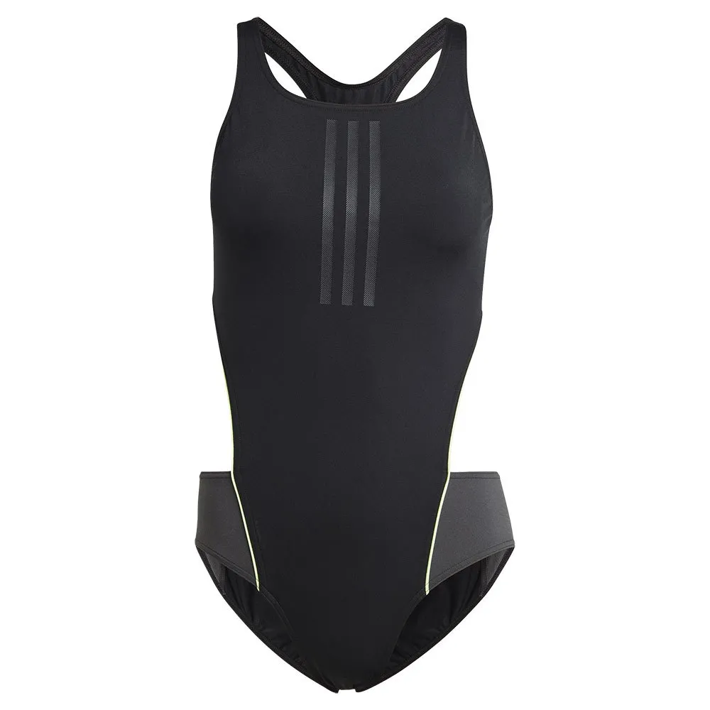 adidas Ll 3 Stripes Badeanzug female, Black