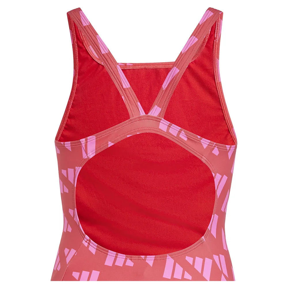 adidas Logo Graphic V Back Badeanzug female