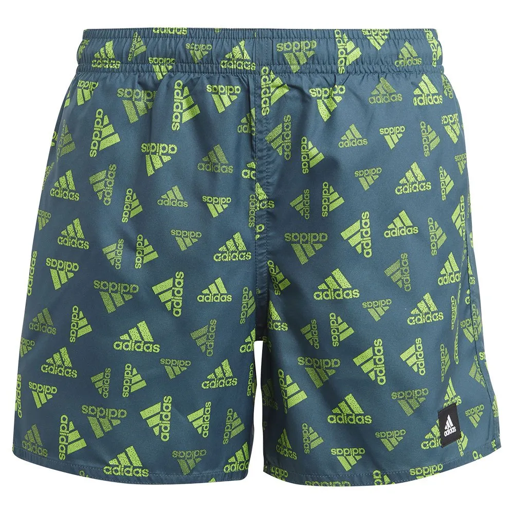 adidas Logo Print Clx Badeshorts male, Arcngt / luclim, 7-8Y