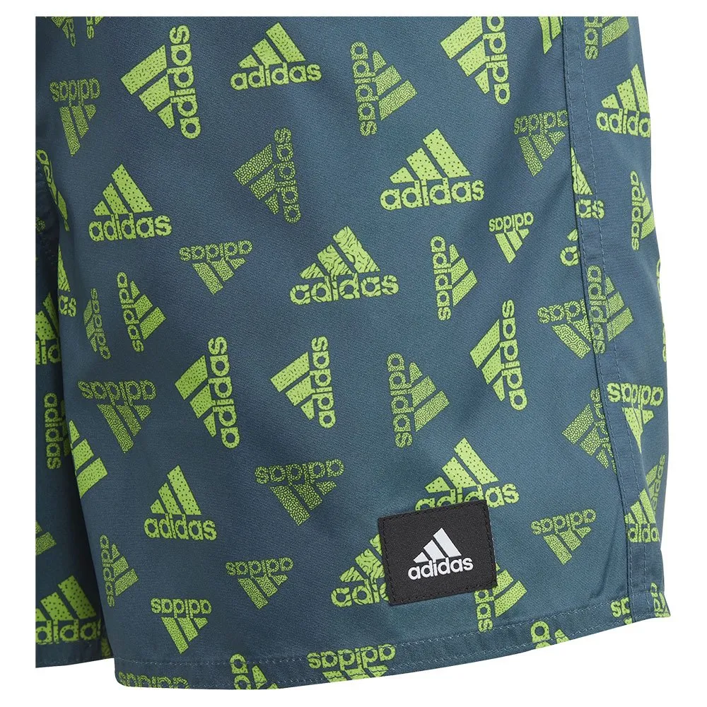 adidas Logo Print Clx Badeshorts male, Arcngt / luclim, 7-8Y