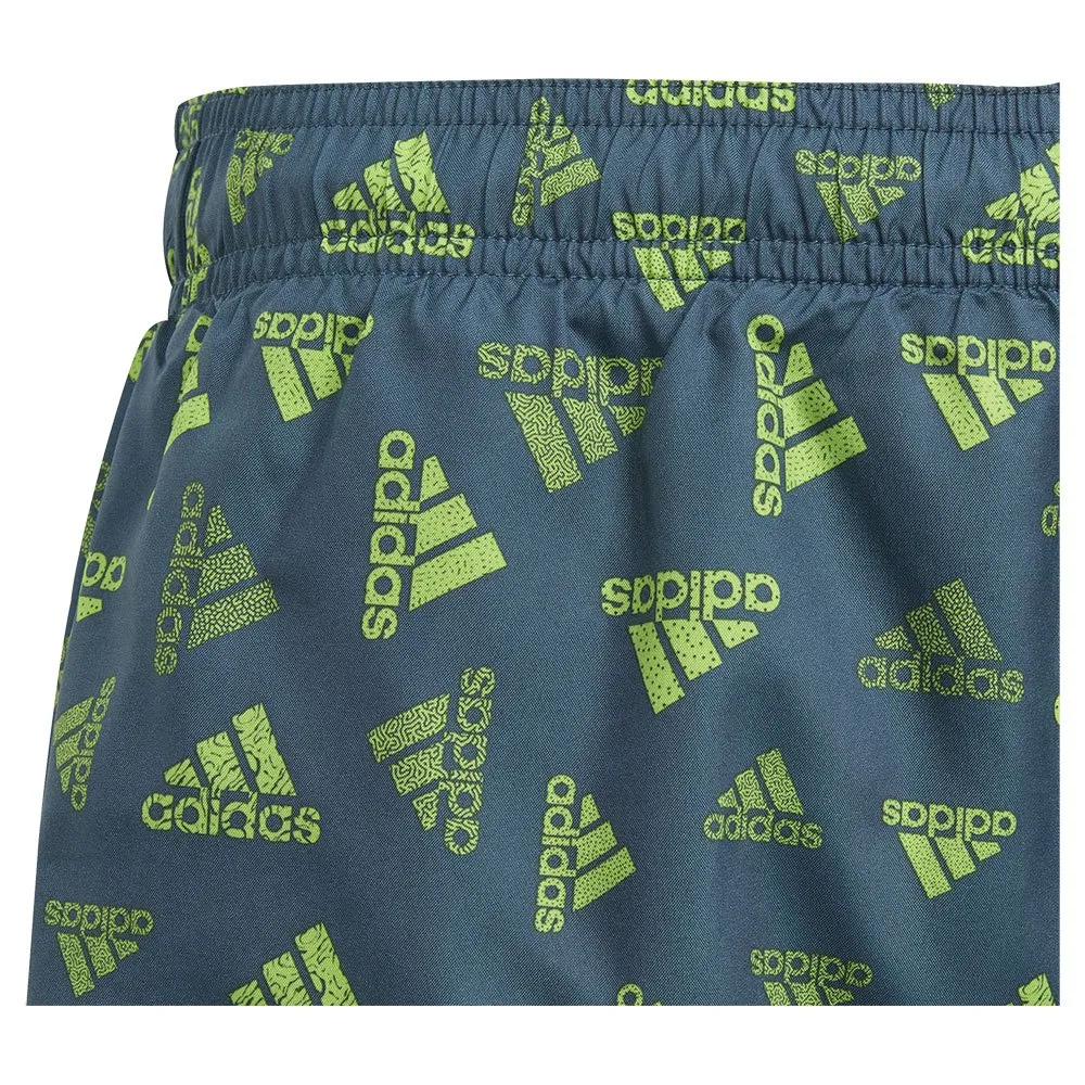 adidas Logo Print Clx Badeshorts male, Arcngt / luclim, 7-8Y