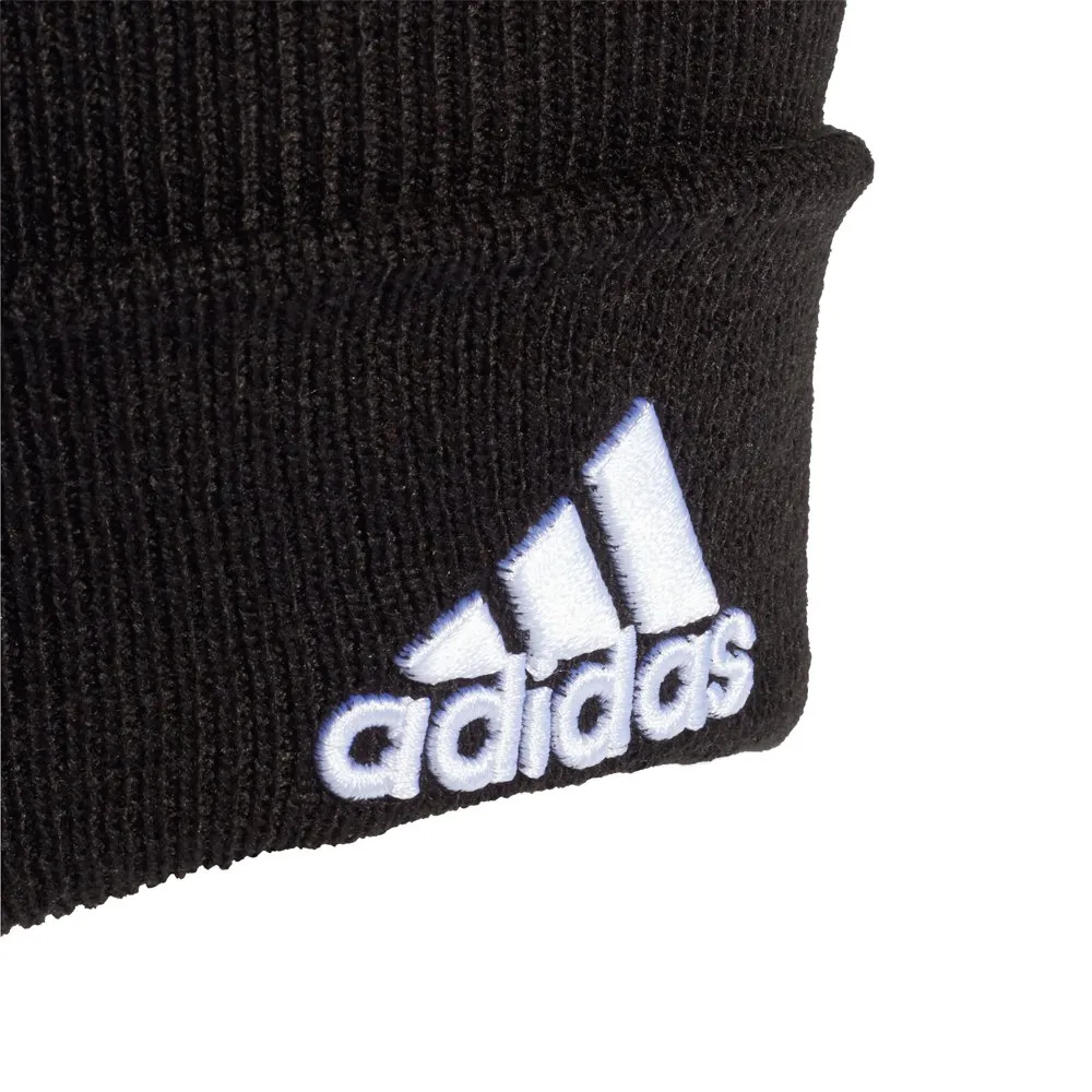 adidas Logo Woolie Mütze male, Black / black / white