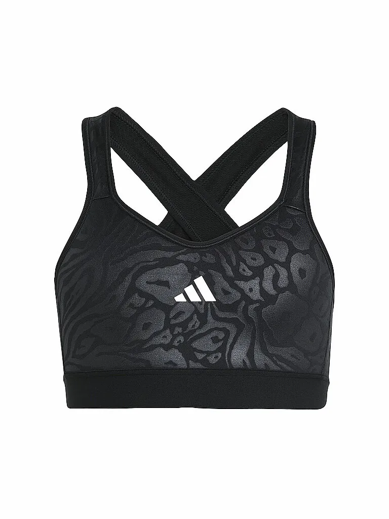 adidas Mädchen Sport-BH Animal Print Marshmallow Print