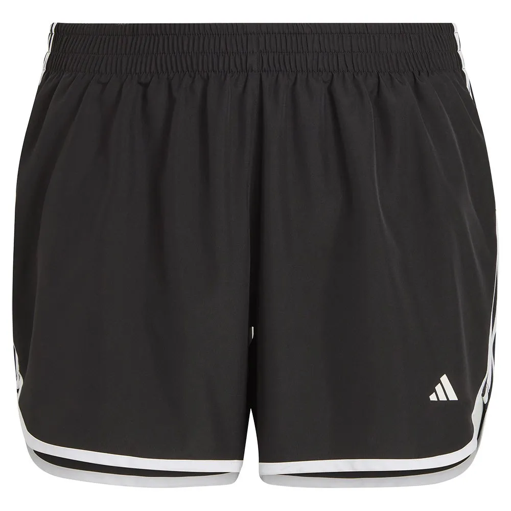 adidas Marathon 20 Plus Size Kurze Hose female, Black / white adidas Marathon 20 Plus Size Kurze Hose female, Black / white