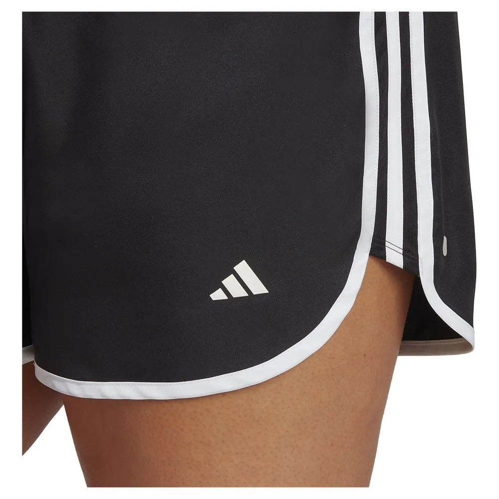 adidas Marathon 20 Plus Size Kurze Hose female, Black / white adidas Marathon 20 Plus Size Kurze Hose female, Black / white
