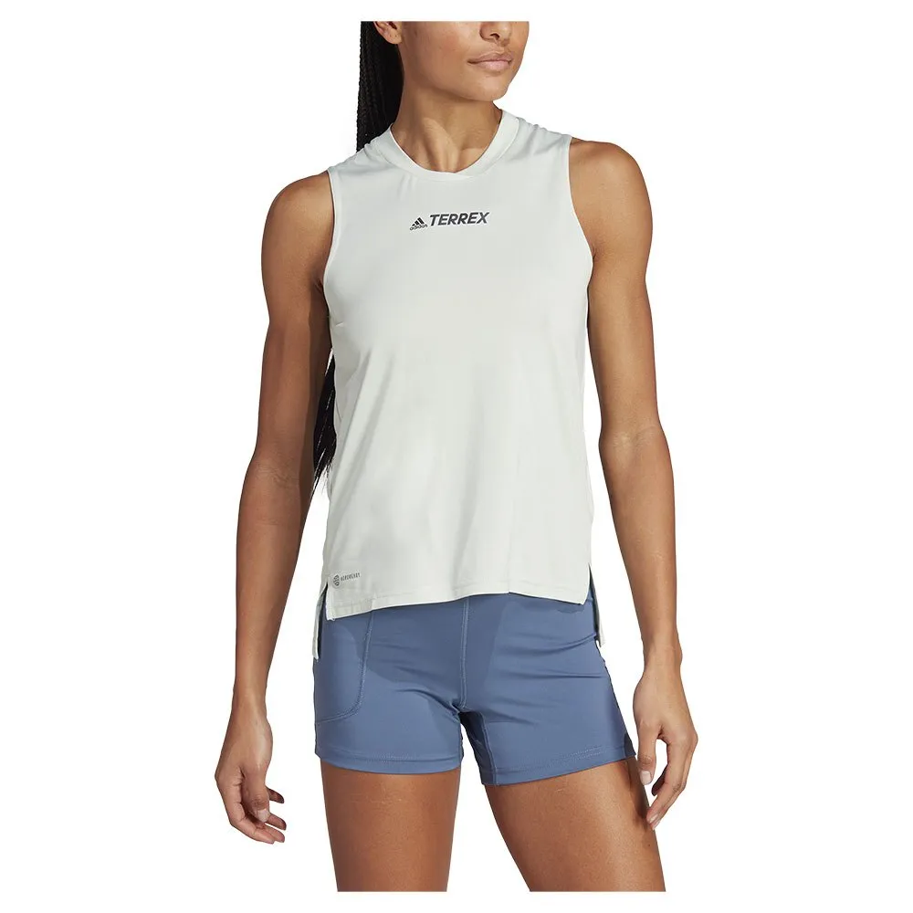 adidas Mt ärmelloses T-shirt, Linen green