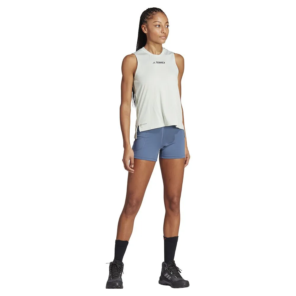 adidas Mt ärmelloses T-shirt, Linen green