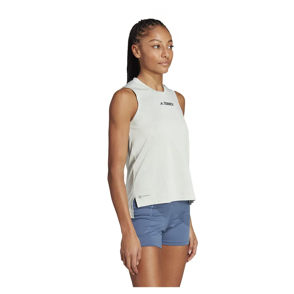 adidas Mt ärmelloses T-shirt, Linen green