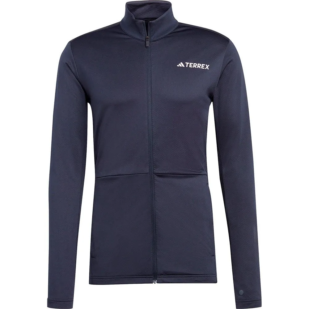 adidas Mt Fleece Reißverschlusspullover, Legend ink adidas Mt Fleece Reißverschlusspullover, Legend ink