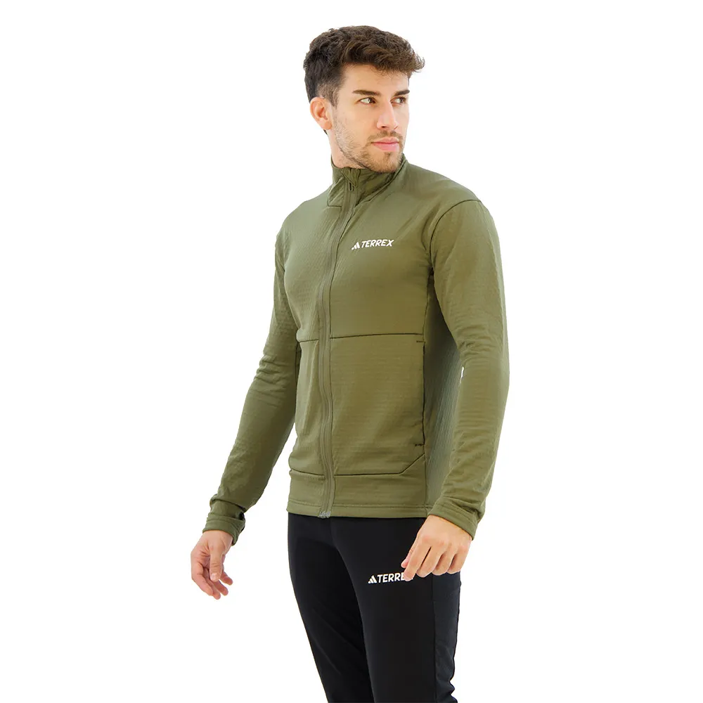 adidas Mt Lt Fleece Mit Durchgehendem Reißverschluss adidas Mt Lt Fleece Mit Durchgehendem Reißverschluss