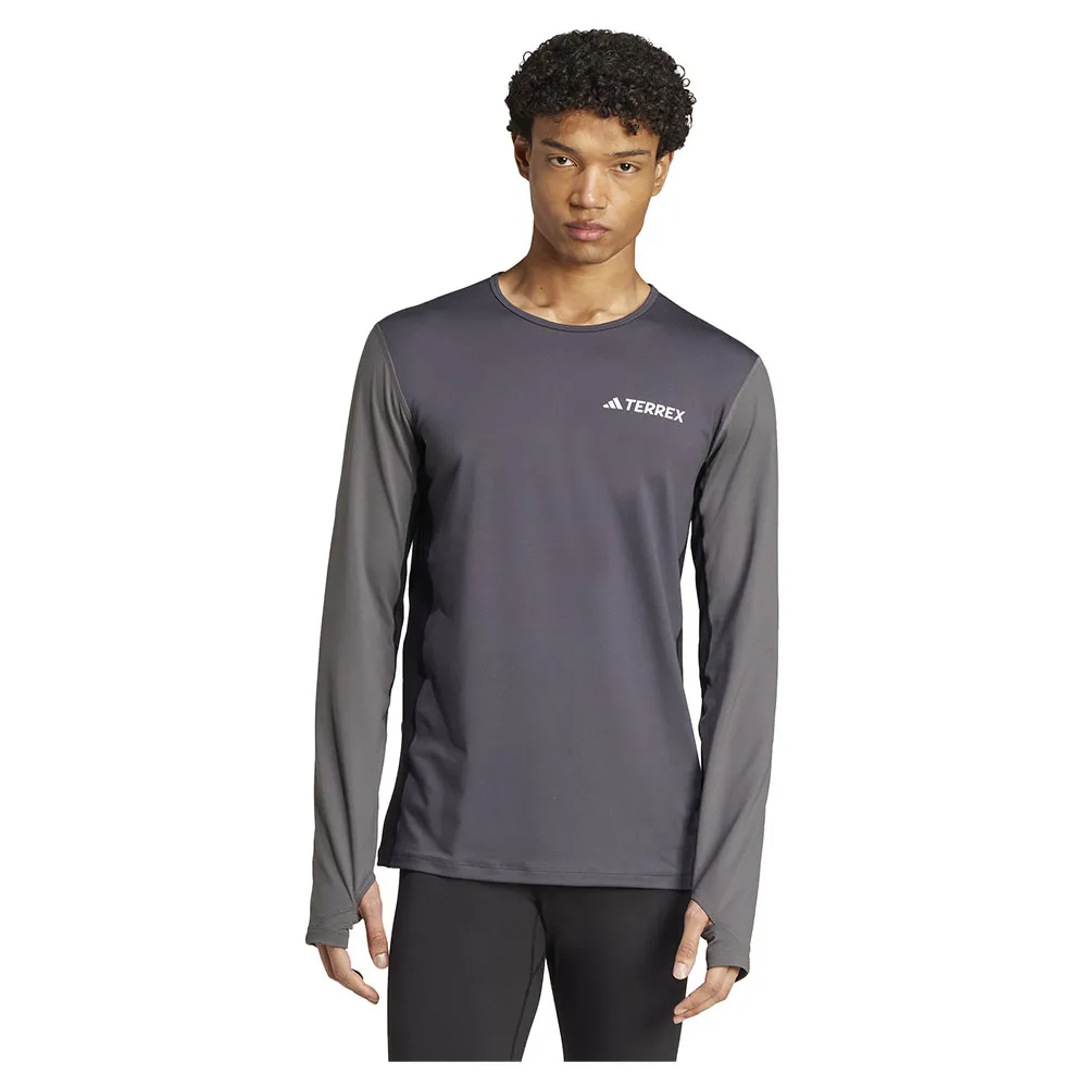 adidas Multi Synthetic Langarm-baselayer, Carbon / grey six adidas Multi Synthetic Langarm-baselayer, Carbon / grey six