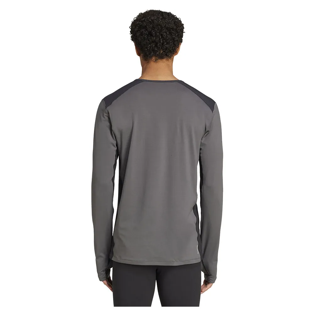 adidas Multi Synthetic Langarm-baselayer, Carbon / grey six adidas Multi Synthetic Langarm-baselayer, Carbon / grey six
