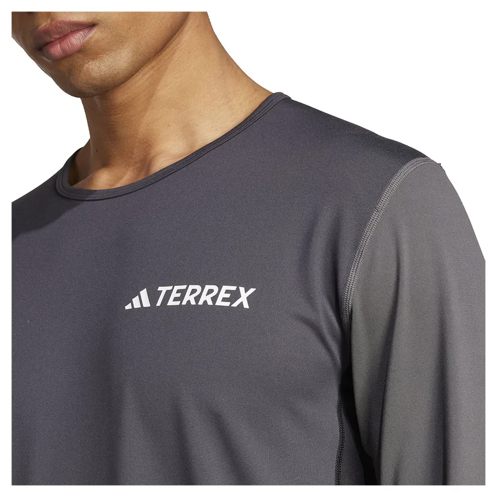 adidas Multi Synthetic Langarm-baselayer, Carbon / grey six adidas Multi Synthetic Langarm-baselayer, Carbon / grey six