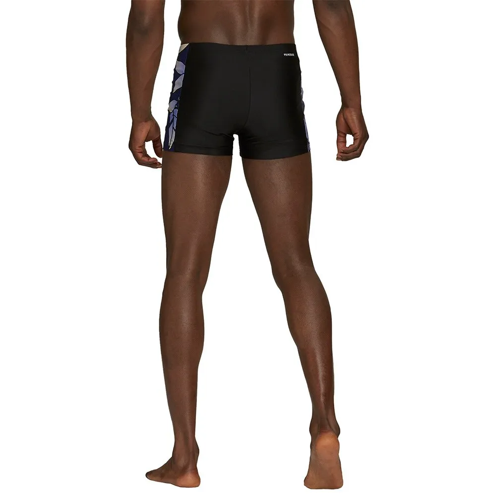 adidas Nature Badehose Boxer, Black / victory blue adidas Nature Badehose Boxer, Black / victory blue