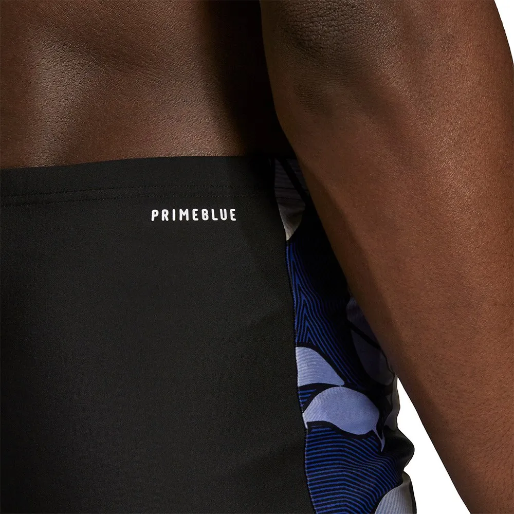 adidas Nature Badehose Boxer, Black / victory blue adidas Nature Badehose Boxer, Black / victory blue