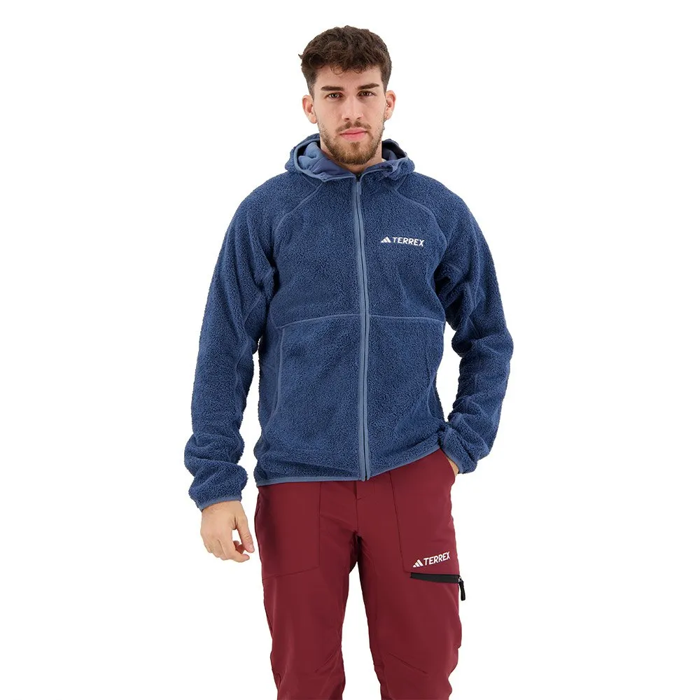 adidas Organiser Techrock Reversible High-pile-fleece Fleece Mit Durchgehendem Reißverschluss adidas Organiser Techrock Reversible High-pile-fleece Fleece Mit Durchgehendem Reißverschluss