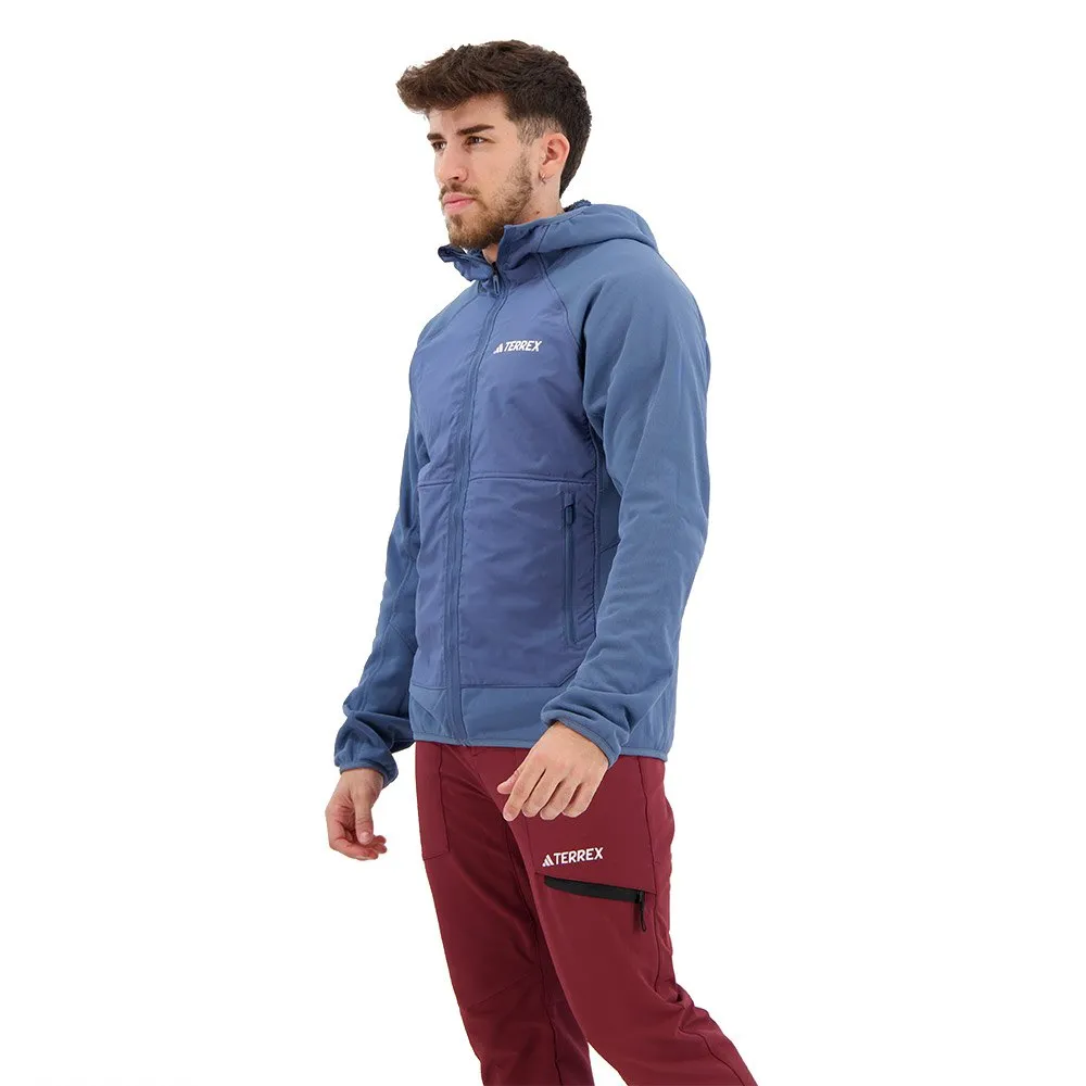 adidas Organiser Techrock Reversible High-pile-fleece Fleece Mit Durchgehendem Reißverschluss adidas Organiser Techrock Reversible High-pile-fleece Fleece Mit Durchgehendem Reißverschluss