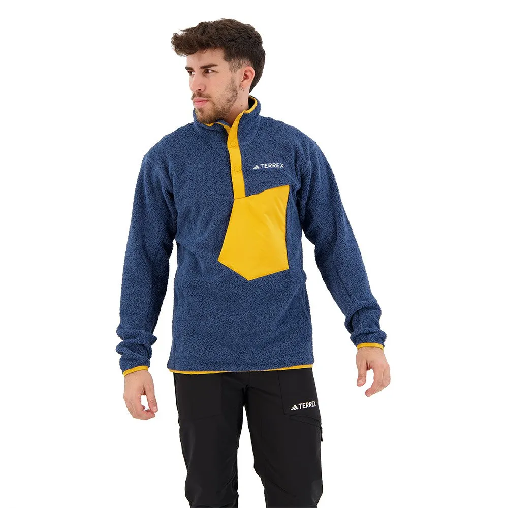 adidas Organiser Xploric High-pile-fleece Pullover Fleece Mit Durchgehendem Reißverschluss