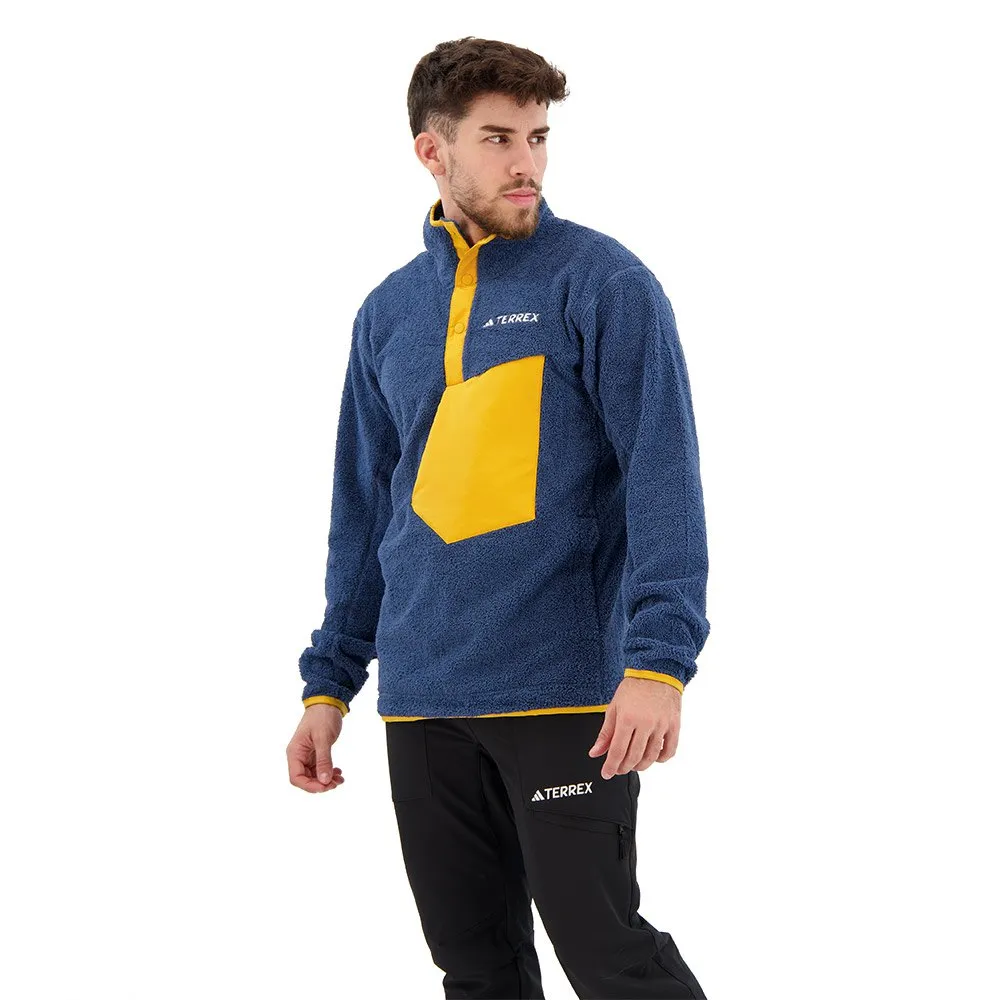 adidas Organiser Xploric High-pile-fleece Pullover Fleece Mit Durchgehendem Reißverschluss