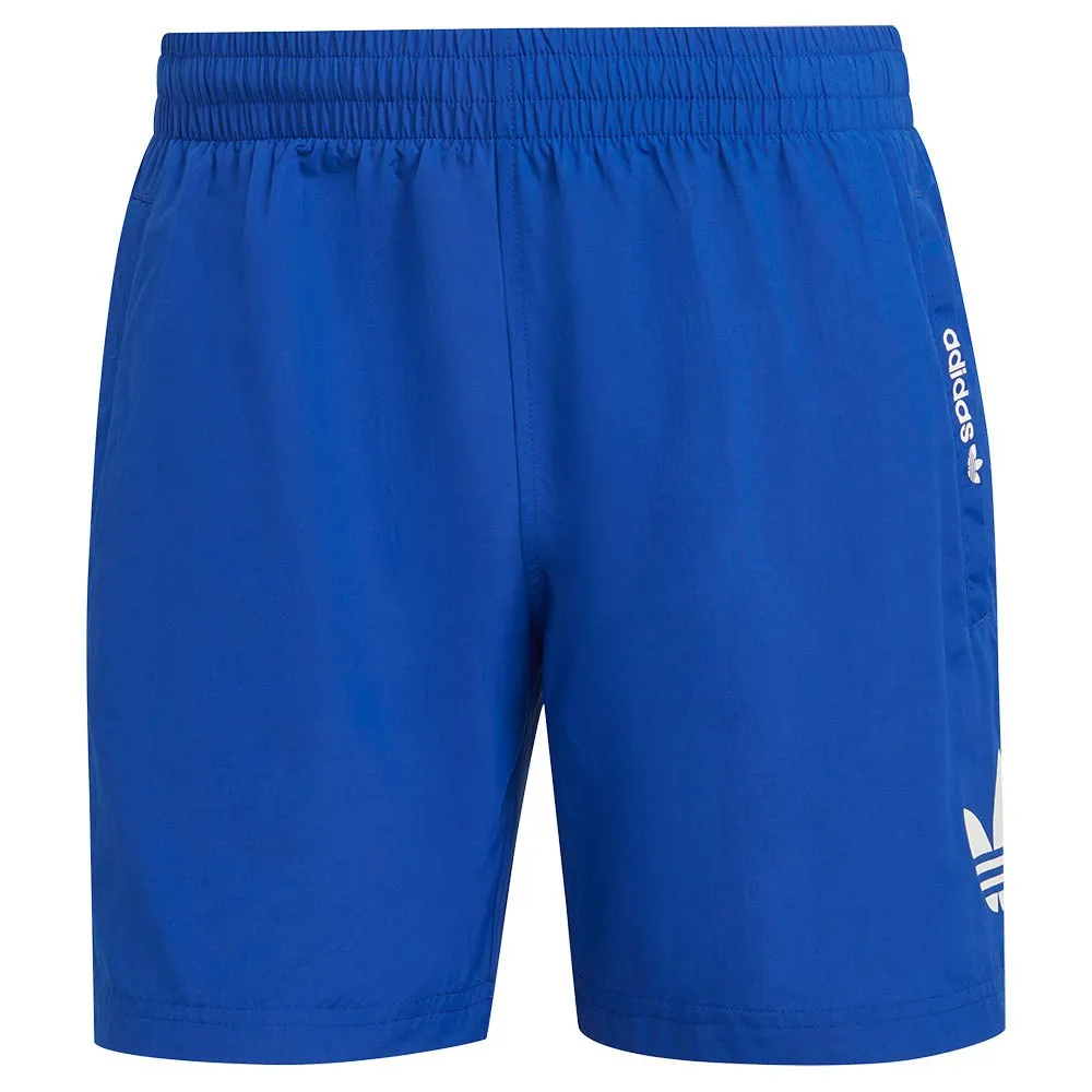 adidas Ori Trefoil Badeshorts, Semi lucid blue / white adidas Ori Trefoil Badeshorts, Semi lucid blue / white