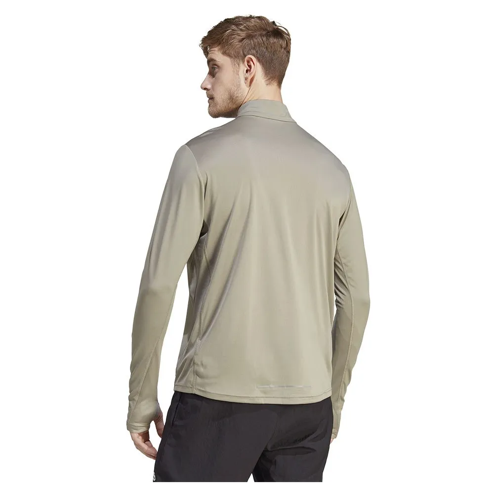 adidas Otr Langarm-t-shirt male, Silver pebble