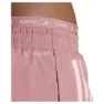 adidas Own The Run 3 Stripes 2in1 Kurze Hose female, Preloved crimson