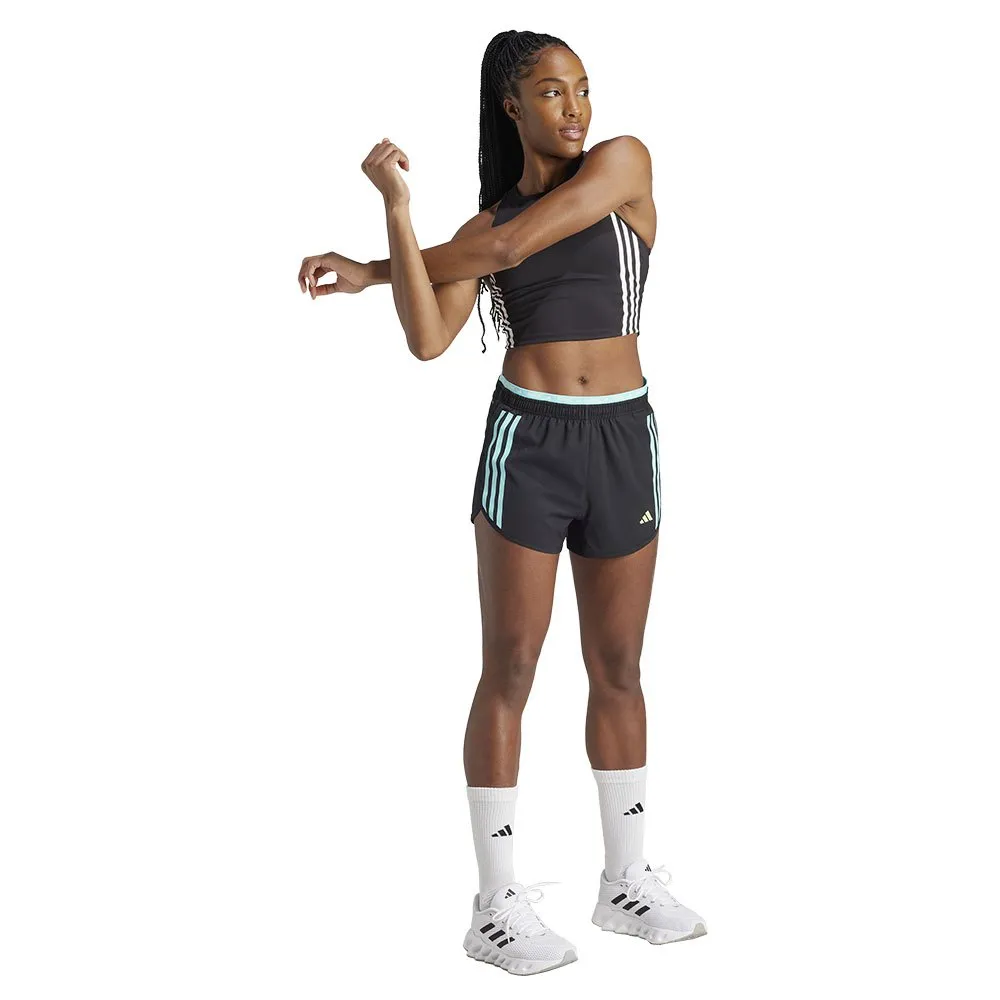 adidas Own The Run 3 Stripes 4´´ Kurze Hose female