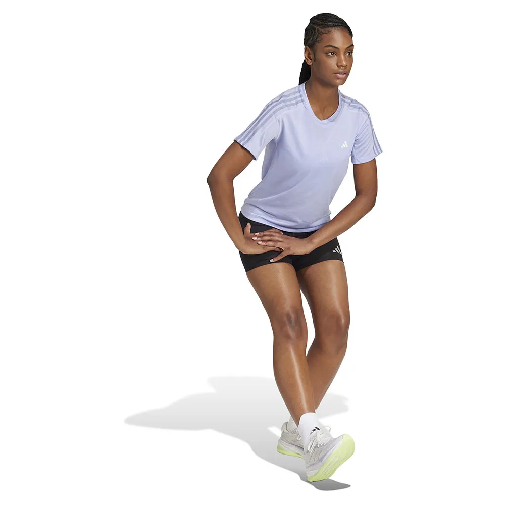 adidas Own The Run 3 Stripes Kurzarm-t-shirt female adidas Own The Run 3 Stripes Kurzarm-t-shirt female