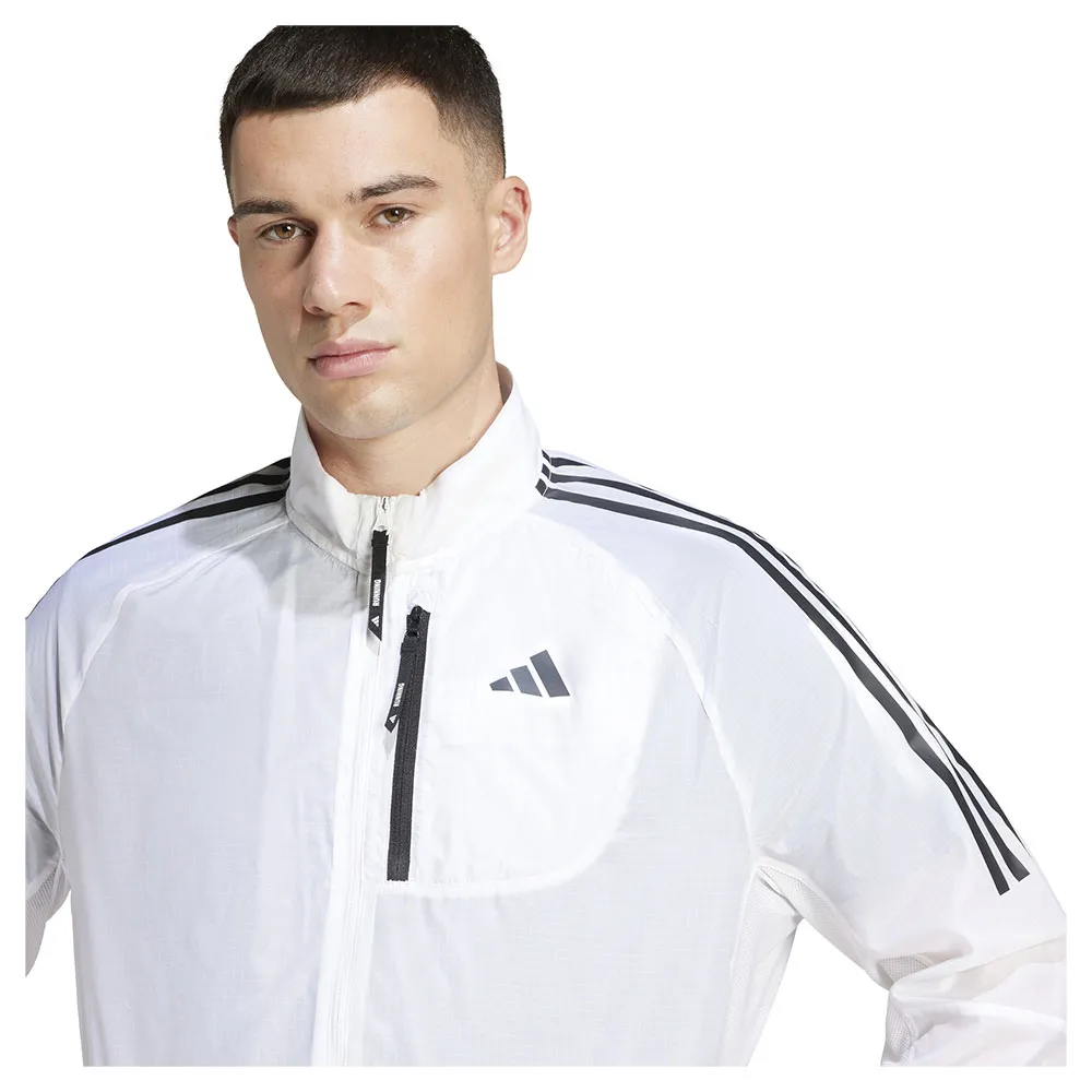 adidas Own The Run 3 Stripes Packable Jacke male adidas Own The Run 3 Stripes Packable Jacke male