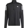 adidas Own The Run Base Halbreißverschluss-sweatshirt male, Black, Regular