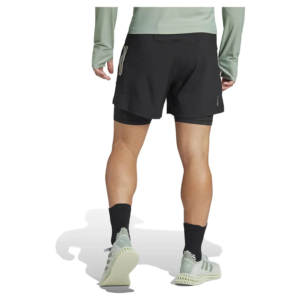 adidas Own The Run Climacool 2in1 Kurze Hose female adidas Own The Run Climacool 2in1 Kurze Hose female