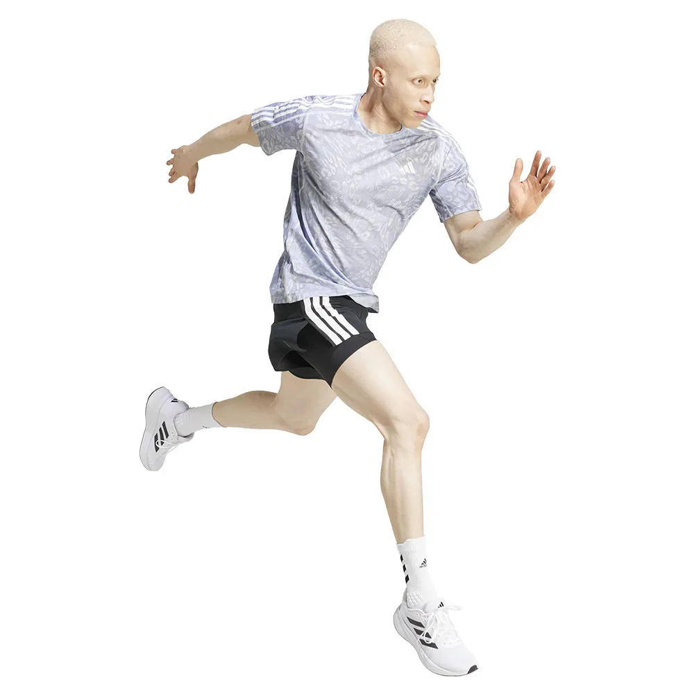 adidas Own The Run Climacool 3 Stripes Kurzarm-t-shirt male