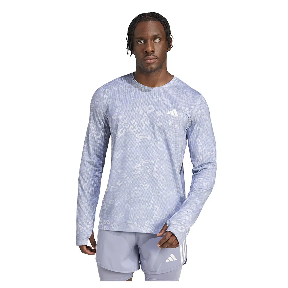 adidas Own The Run Climacool 3 Stripes Langarm-t-shirt male adidas Own The Run Climacool 3 Stripes Langarm-t-shirt male