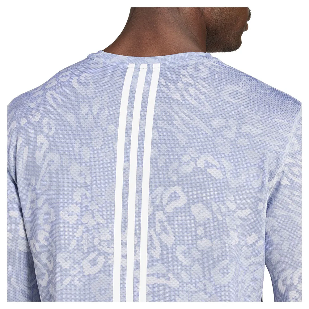 adidas Own The Run Climacool 3 Stripes Langarm-t-shirt male adidas Own The Run Climacool 3 Stripes Langarm-t-shirt male