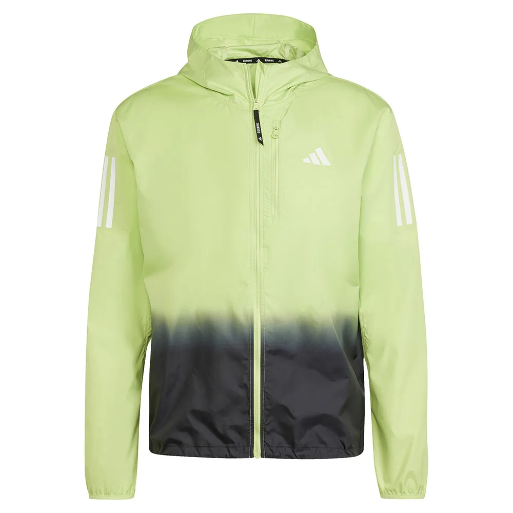 adidas Own The Run Colorblock Jacke male, Pulse lime