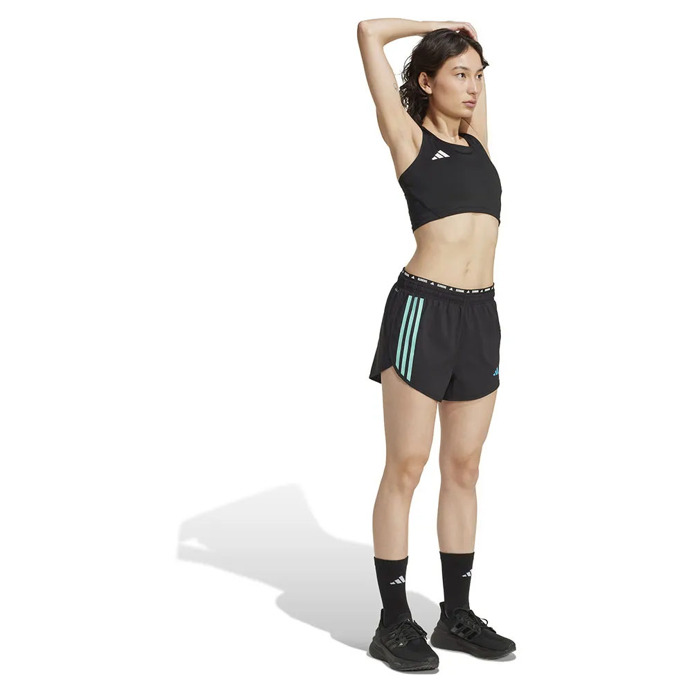adidas Own The Run Essentials 3 Stripes 3´´ Kurze Hose female